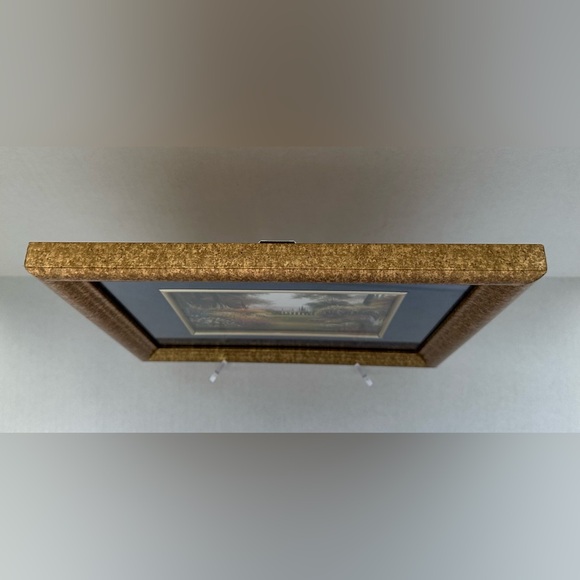 Thomas Kinkade “Garden of Grace” Framed in a Gold-Colored Frame - Picture 7 of 11